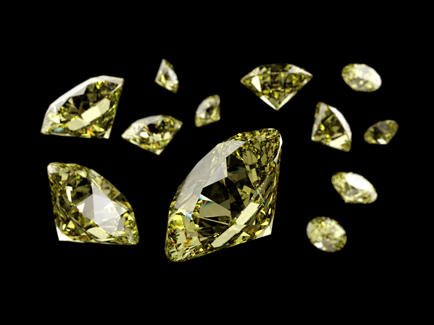 yellow diamond