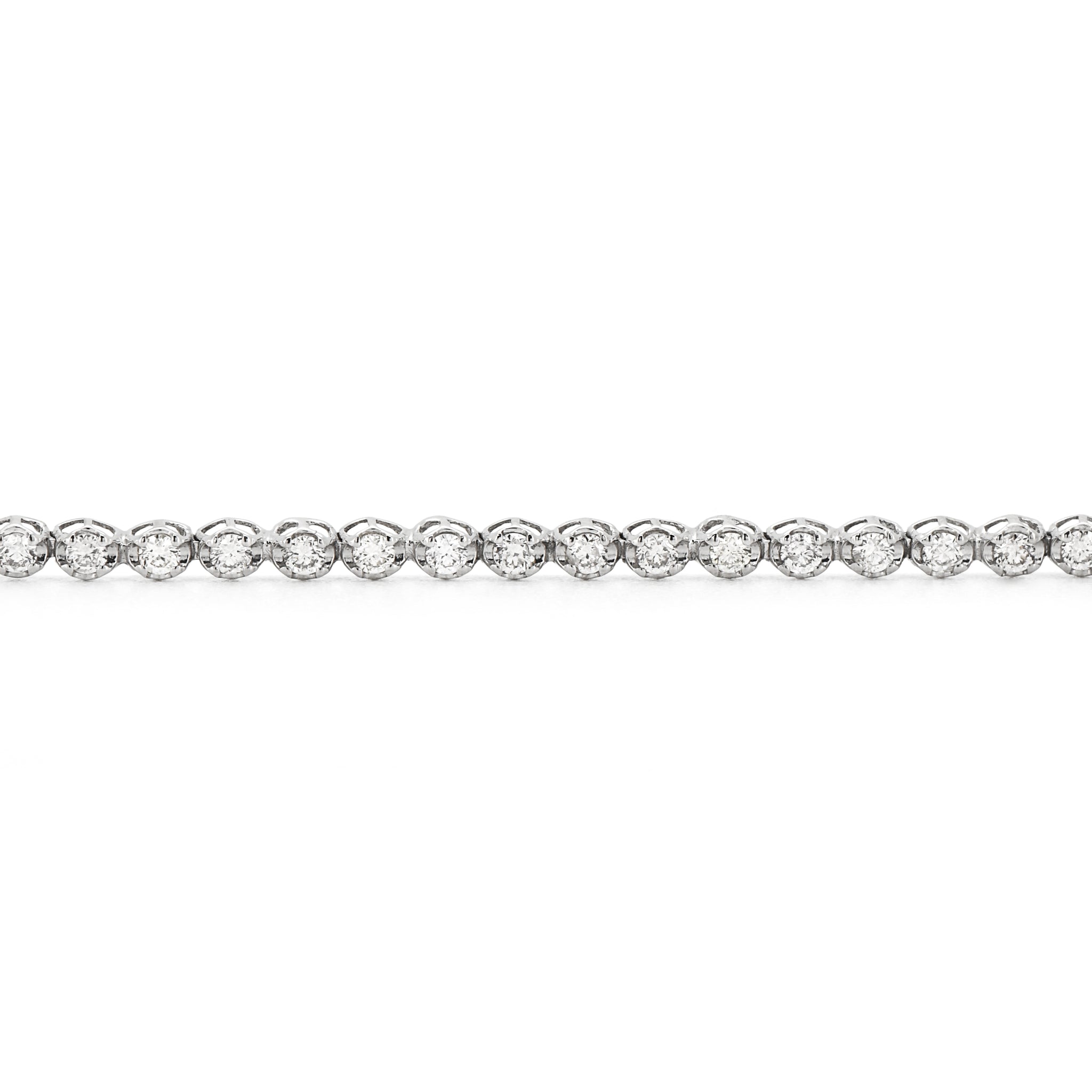 ダイヤモンド 計1.00ct Pt900 テニス ブレスレット ダイヤ ABB004P