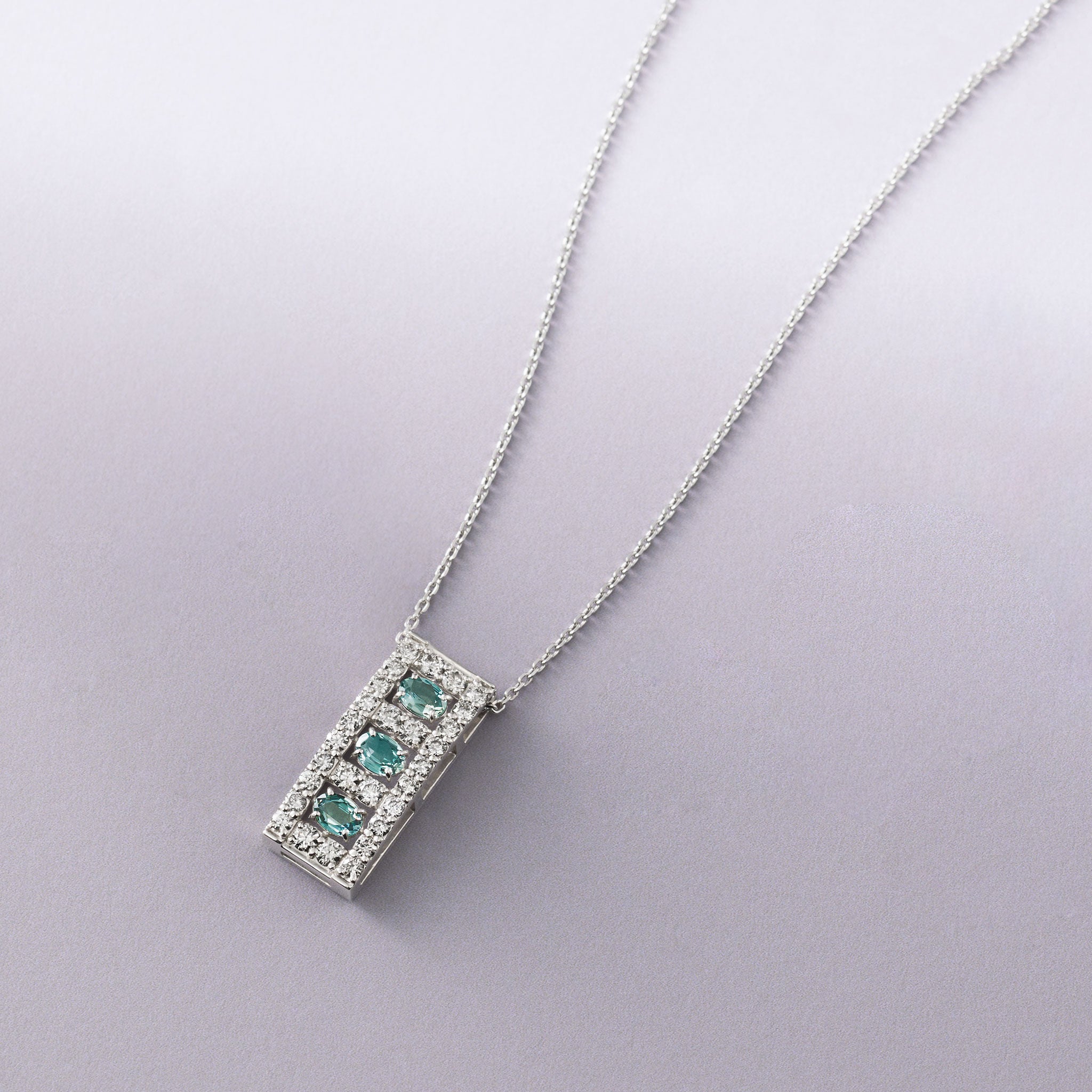 アレキサンドライト ダイヤ ネックレス 計0.39ct Pt900 プラチナ ANP074P