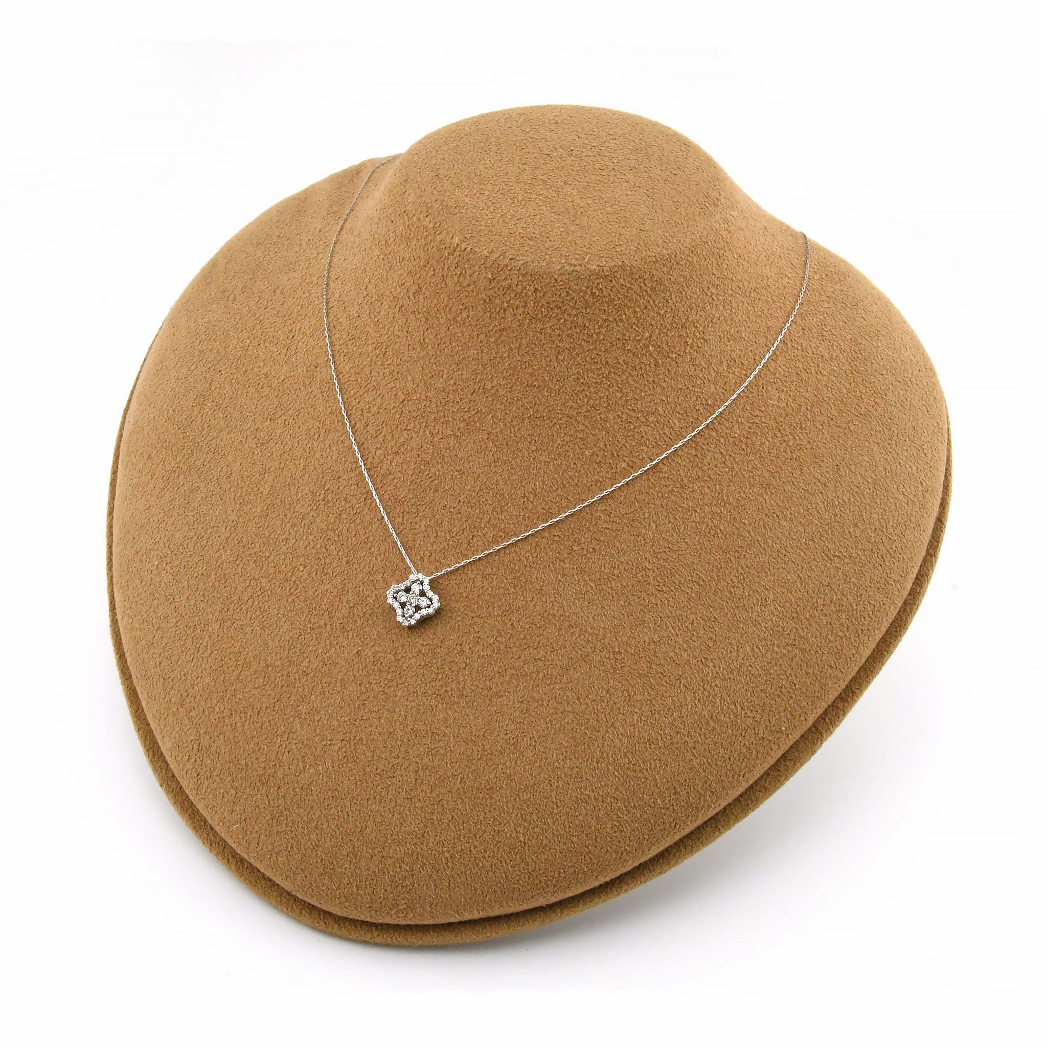 ダイヤモンド 計0.34ct ネックレス Pt900 ANU087P