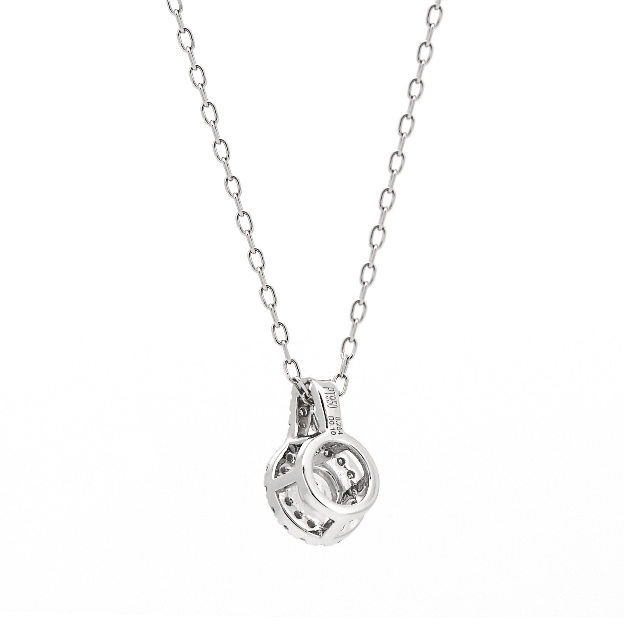【鑑定書付き】Dカラー EXCELLENT ダイヤモンド 0.25ct ネックレス Pt プラチナ ANW137P