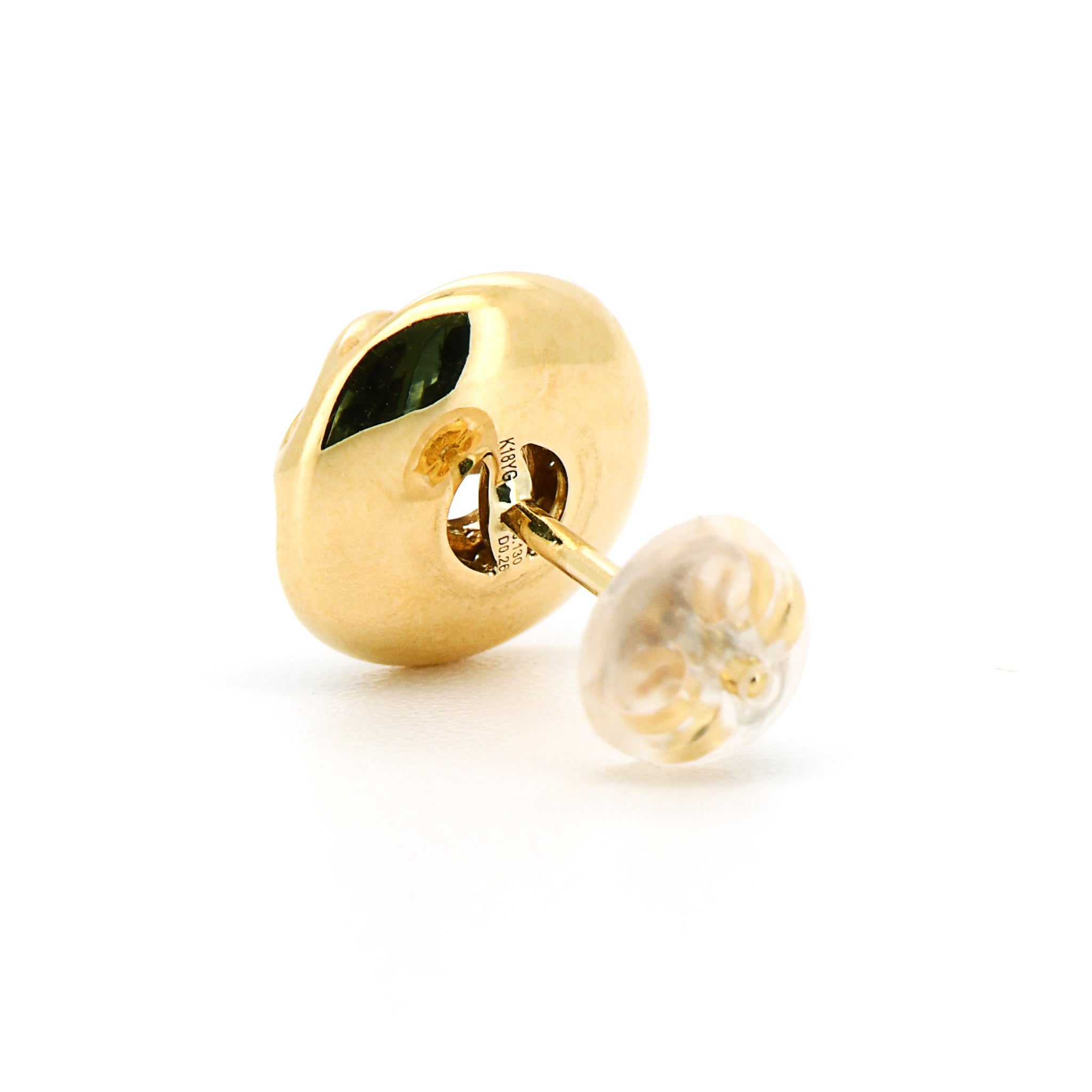 【鑑定書付き】ダイヤモンド Eカラー 3EXCELLENT 合計0.77ct K18YG ピアス APW049P