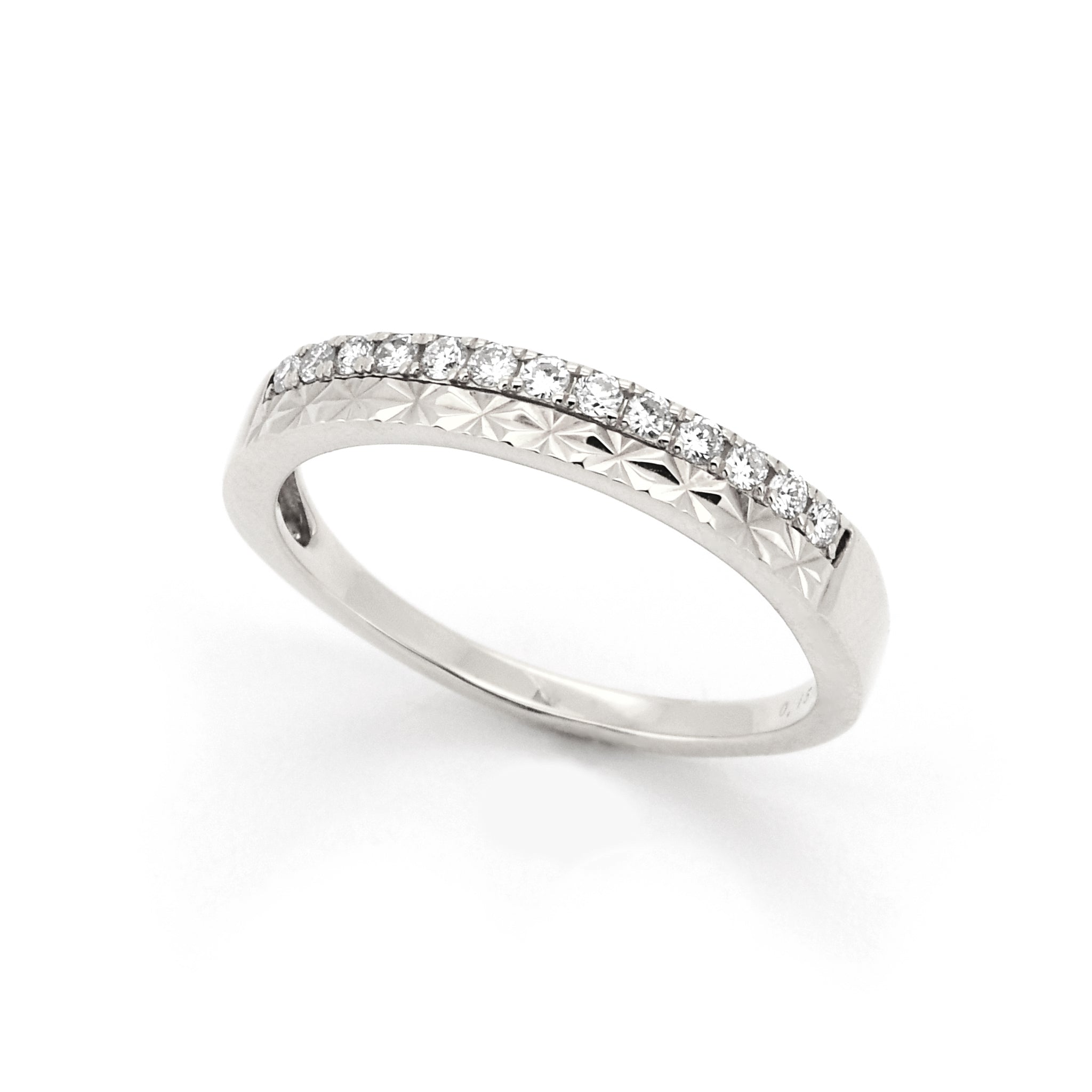 ダイヤモンド 計0.15ct Pt950 カット リング プラチナ ARP064P