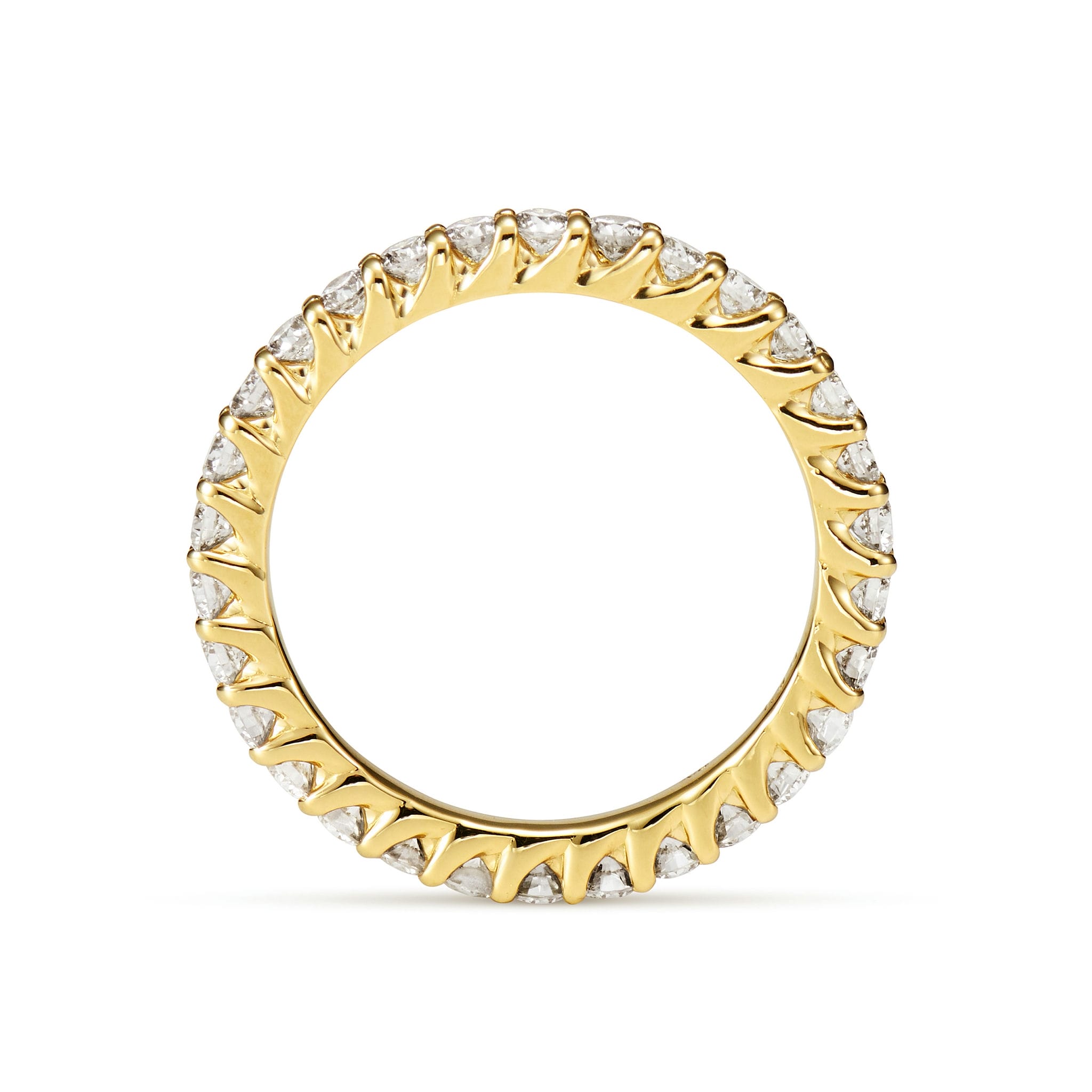 【価格改定対象品】ダイヤモンド 計1.00ct K18YG リング エタニティリング 憧れの フルエタニティ ダイヤ イエローゴールド ARP002K