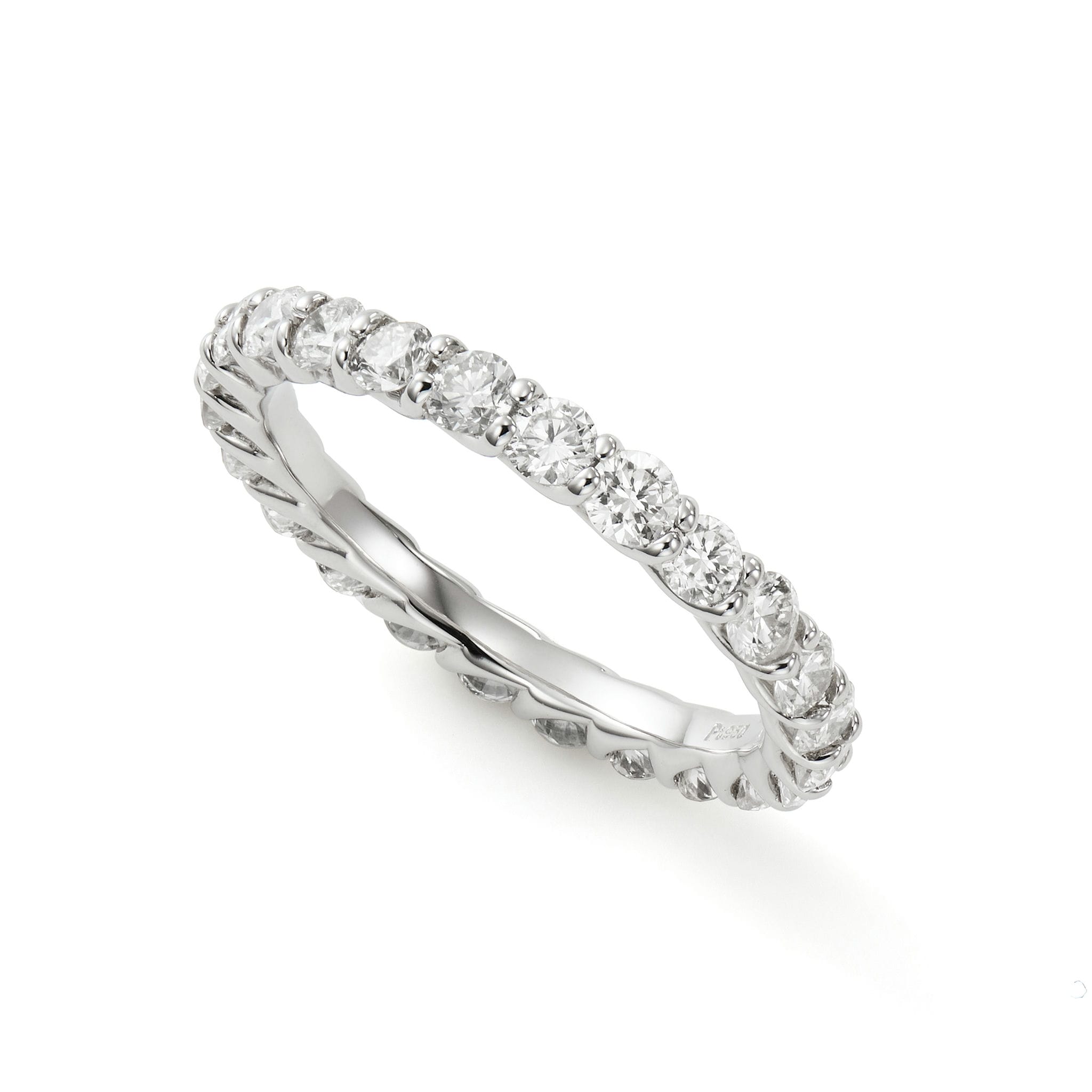 ダイヤモンド 計1.50ct Pt950 リング エタニティリング 迫力の フルエタニティ ダイヤ プラチナ ARP003P