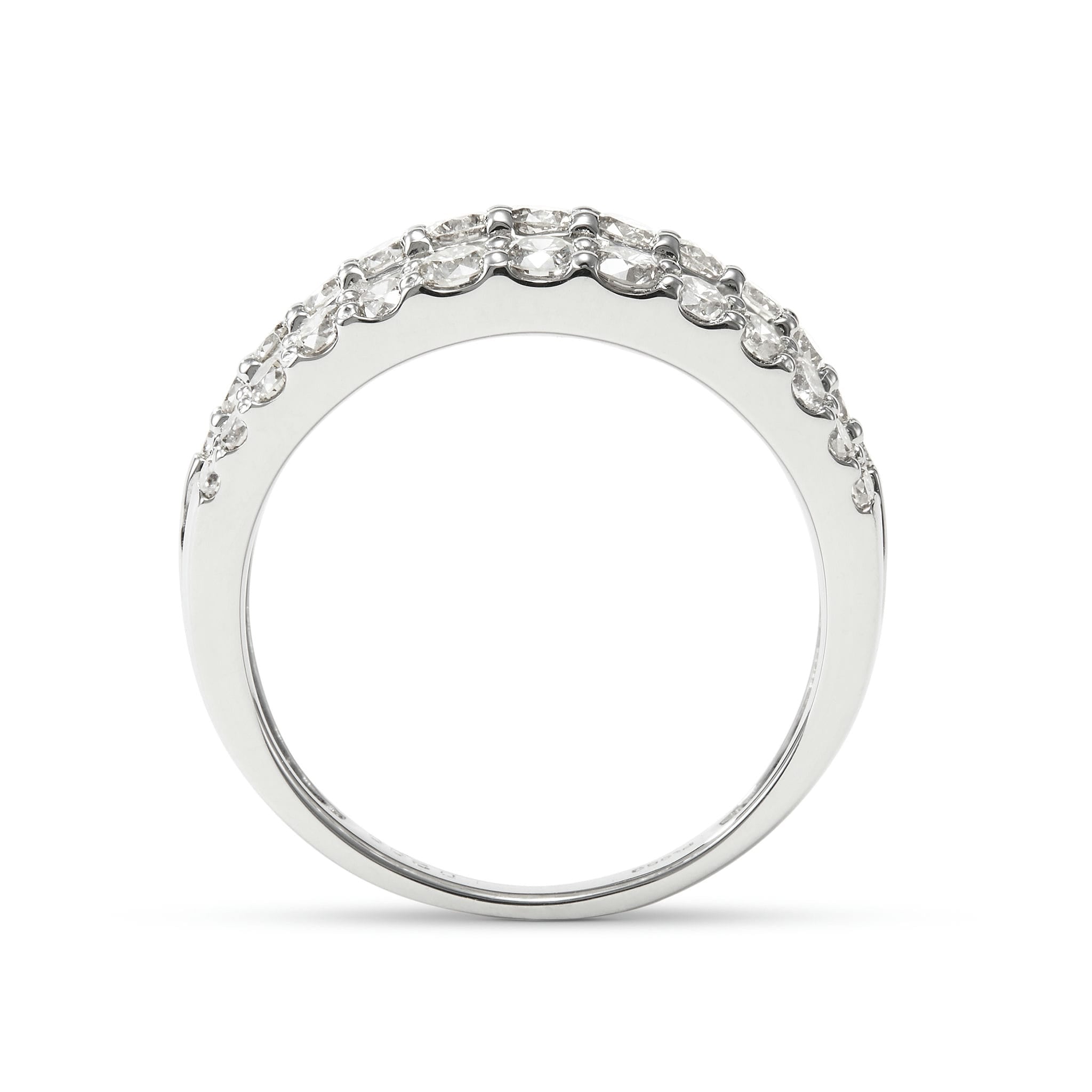 ダイヤモンド 2.00ct Pt950 リング バケット&ラウンド ボリューム ダイヤ プラチナ ARP012P