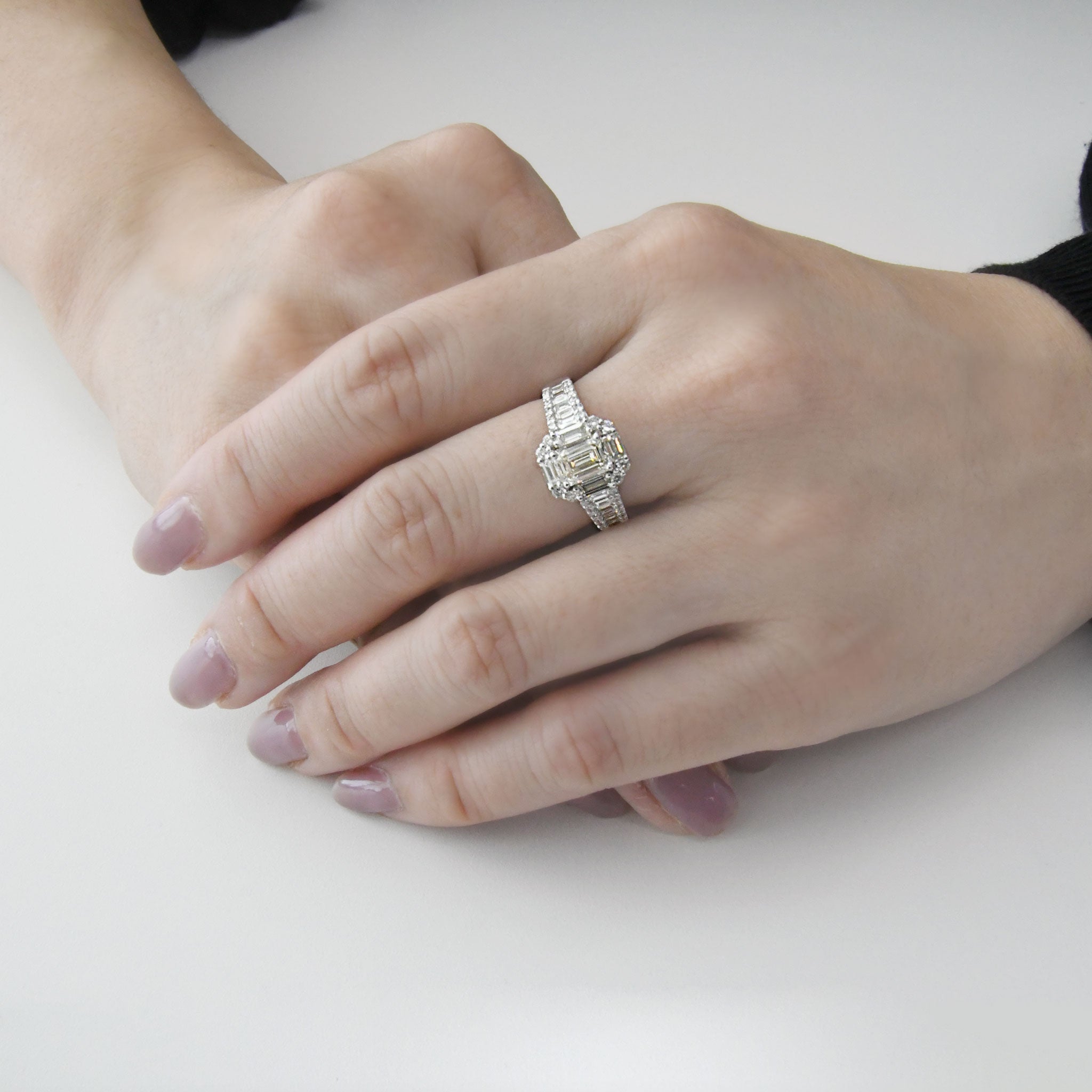 ダイヤモンド リング Pt / K18YG KA25W08【S】