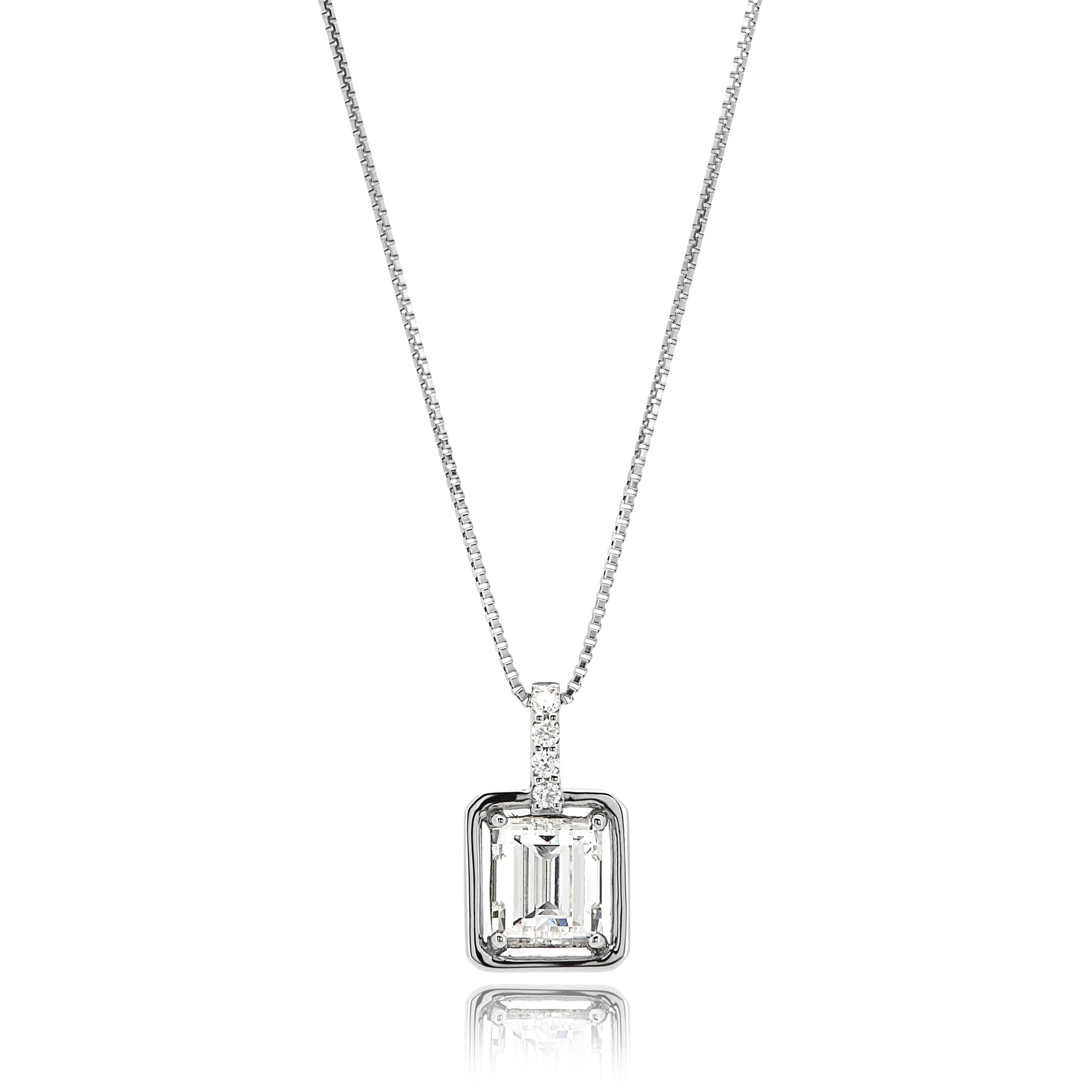 鑑定書付きダイヤモンドネックレス Red string PT 合成ダイヤモンド ネックレス 鑑定書付 0.5ct VS