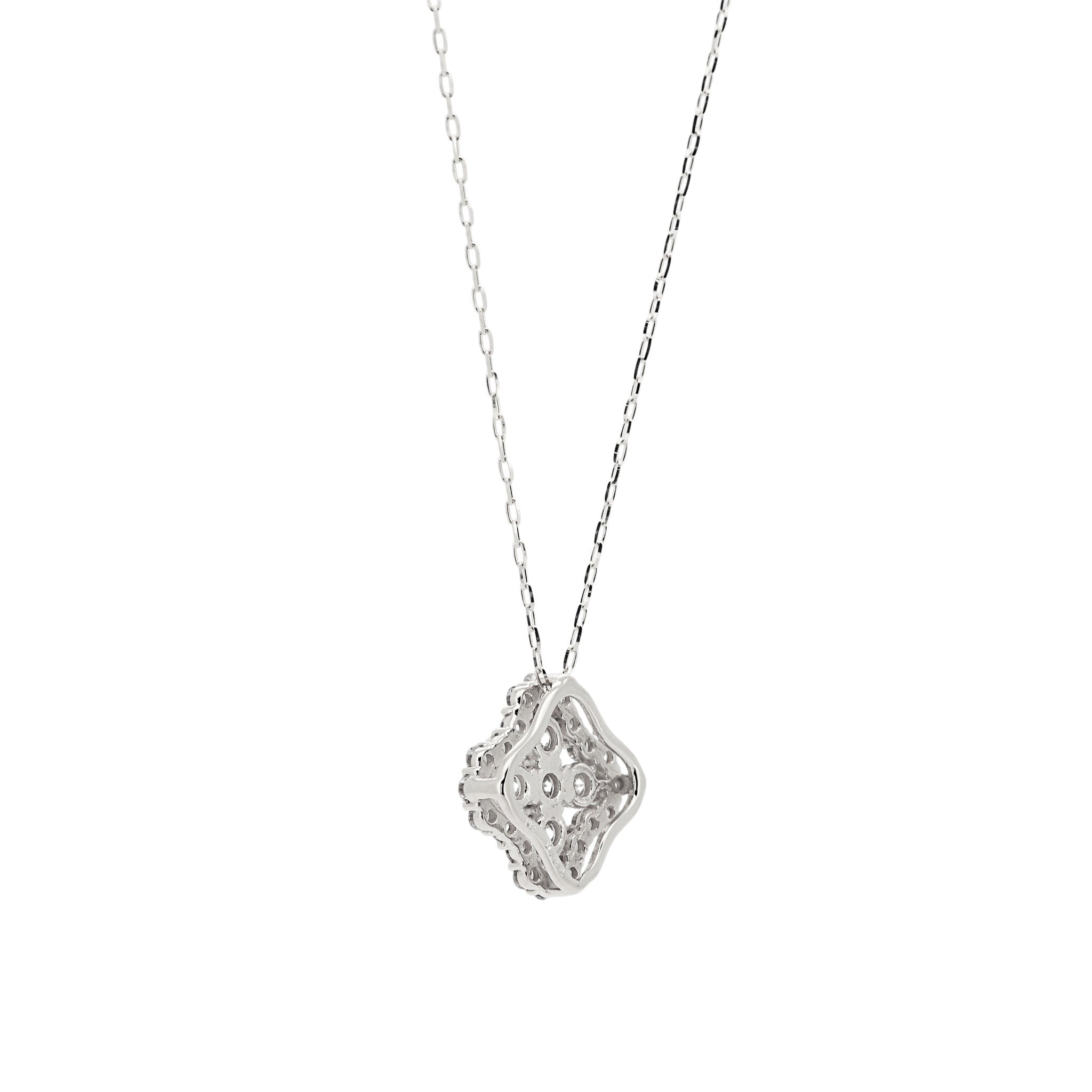 ダイヤモンド 計0.34ct ネックレス Pt900 ANU087P