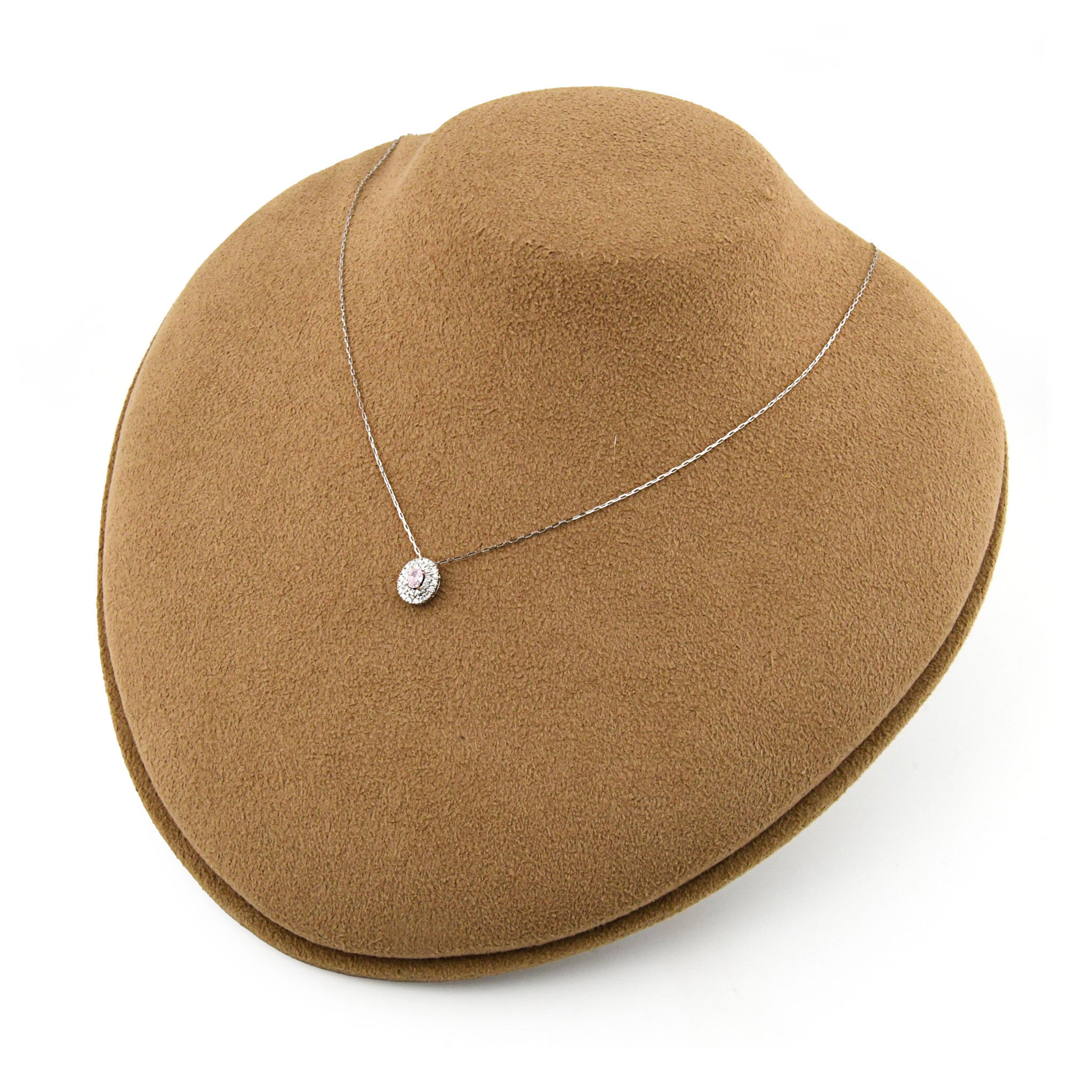 天然ピンクダイヤモンドネックレス0.359ct. 18金 10金 0.03ct ピンクダイヤモンド ネックレス | C'shell（シシェル）の