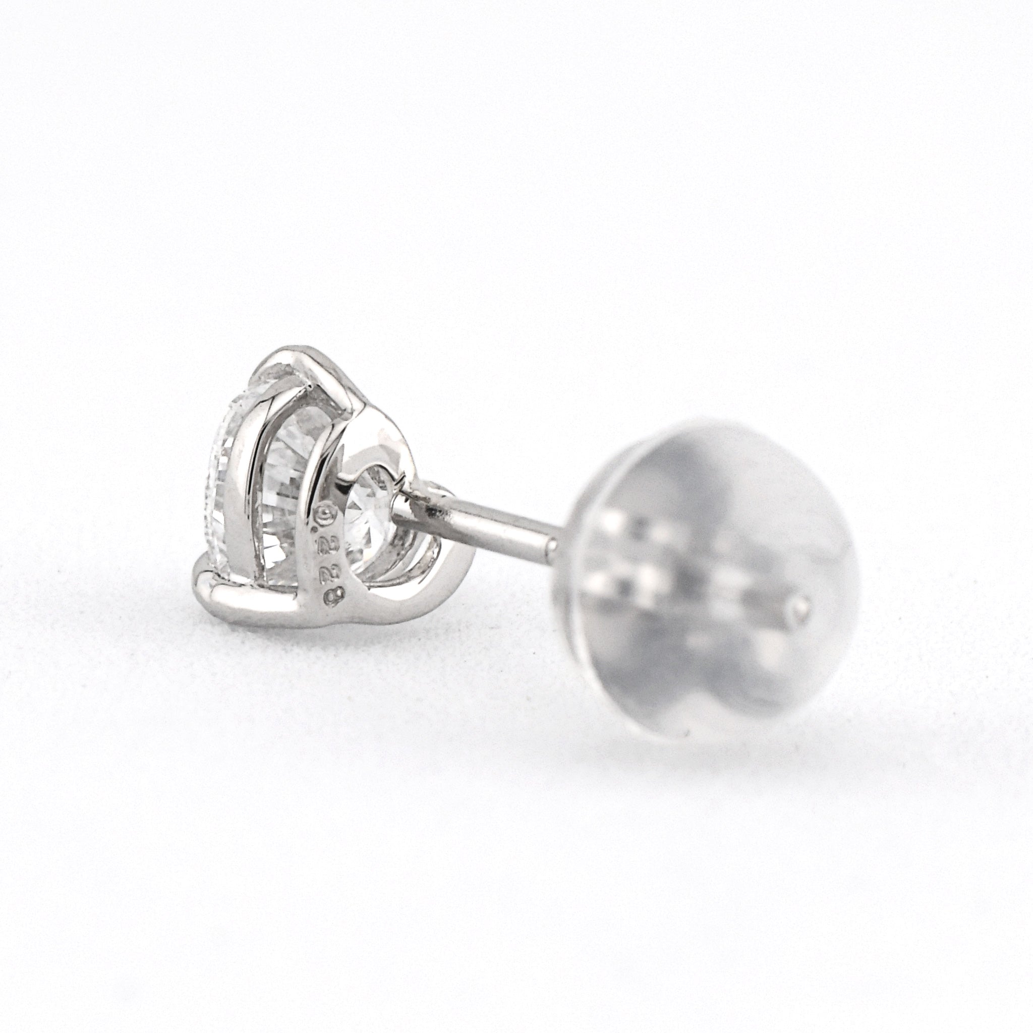 【鑑定書付き】ハートシェイプ ダイヤモンド 合計0.46ct ダイヤ Pt900 ピアス APP047P