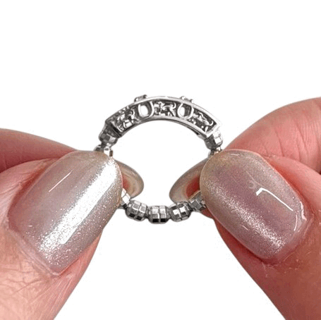 馬九行久(うまくいく) リング ダイヤモンド 計0.04ct Pt950 ARC069C-PT