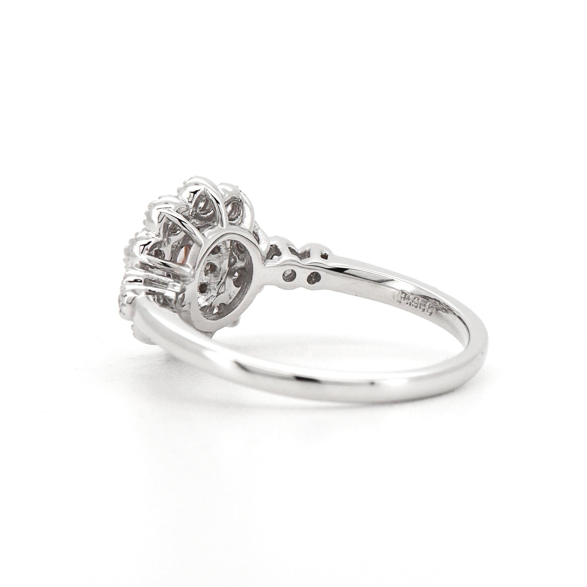 【1点もの・鑑定書付き】天然 ピンクダイヤモンド リング FANCY LIGHT PINK Pt950 プラチナ ARC072P