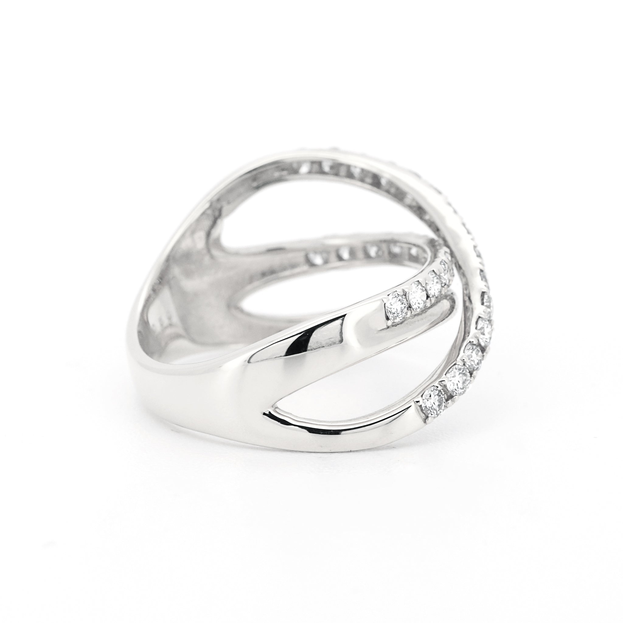 H&C ダイヤモンド 計0.50ct Pt950 リング イエローゴールド ARK079P