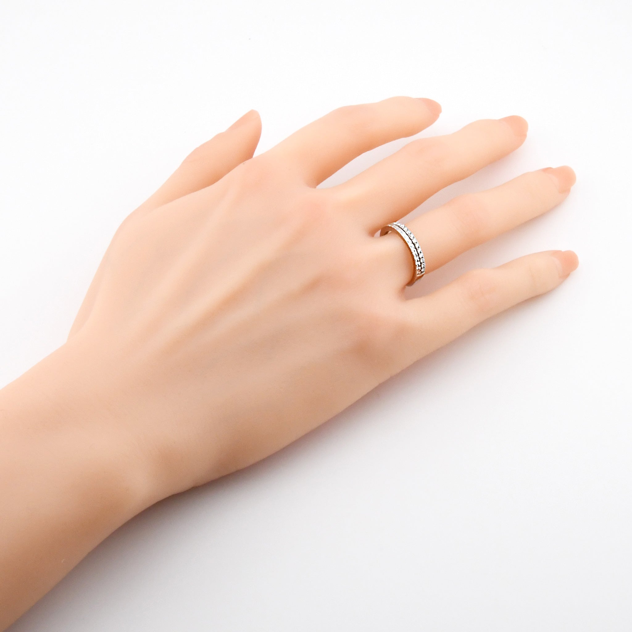 ダイヤモンド 計0.15ct Pt950 カット リング プラチナ ARP064P