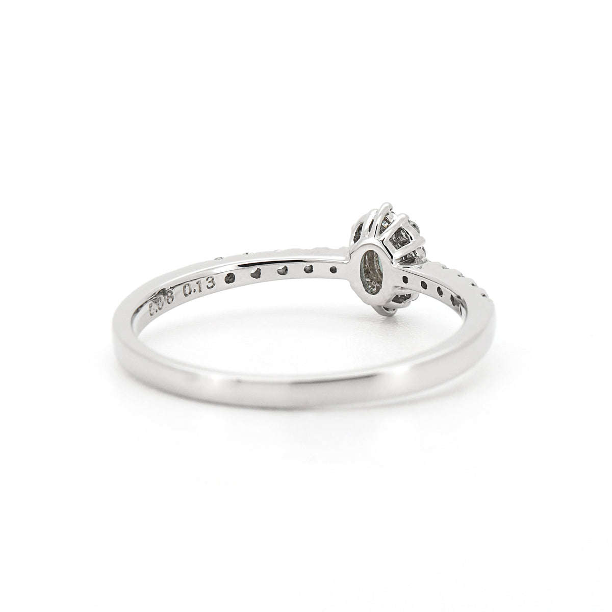 【鑑別書付き】パライバトルマリン 0.08ct Pt950 リングプラチナ ARS104P