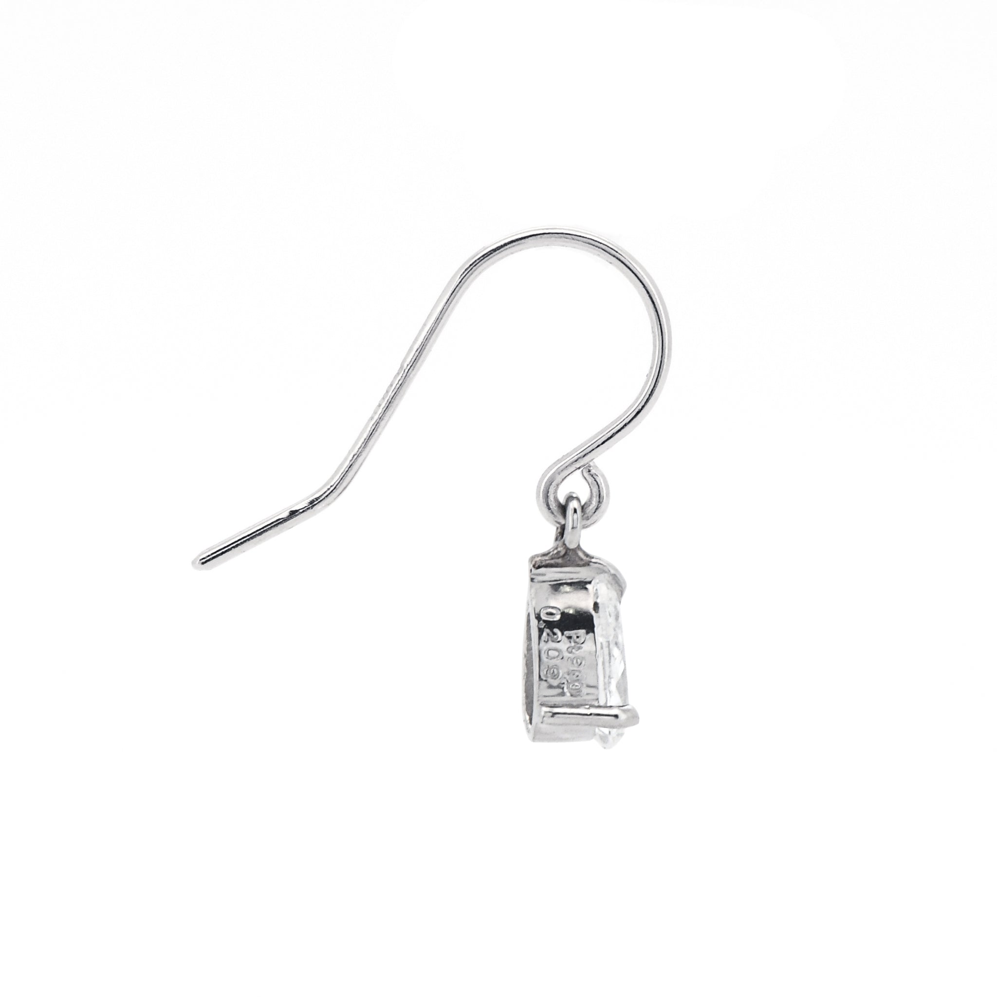 【鑑定書付き】Dカラー ダイヤモンド 合計0.43ct ダイヤ Pt ピアス APW040P